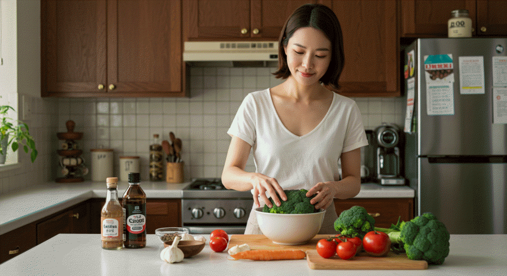 암 예방에 좋은 식재료로 만든 건강한 식단