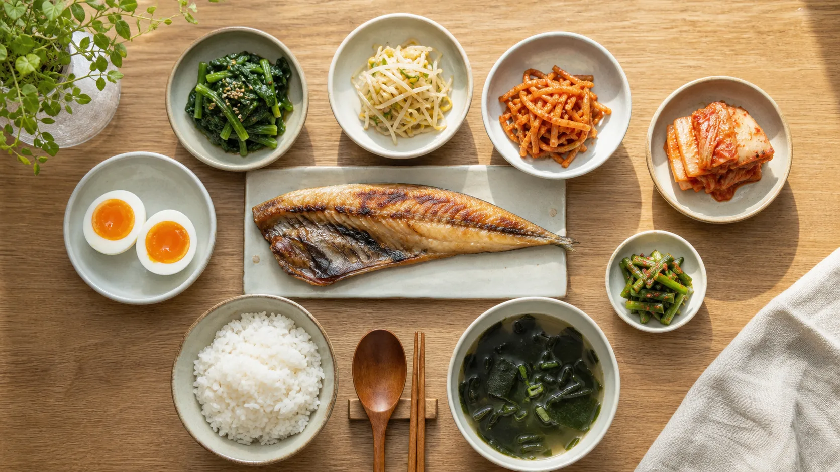 운동 후 단백질과 채소 중심 식사