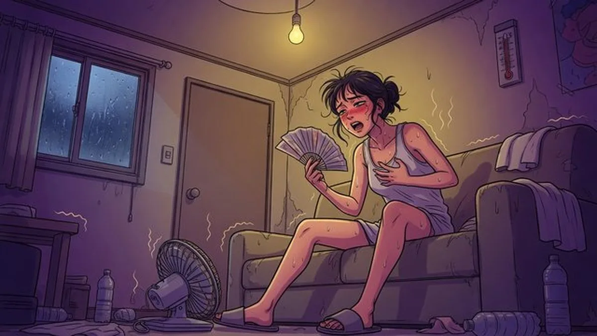 온열질환 예방 — 에어컨 없는 실내라도 체감온도가 이 기준을 넘으면 똑같이 위험합니다. 실외뿐 아니라 통풍이 안 되는 방에서도 온열질환이 발생합니다.